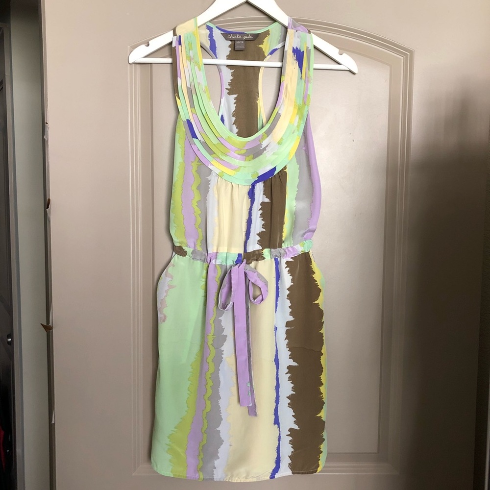 Racer back silk dress - Picture 7 of 7